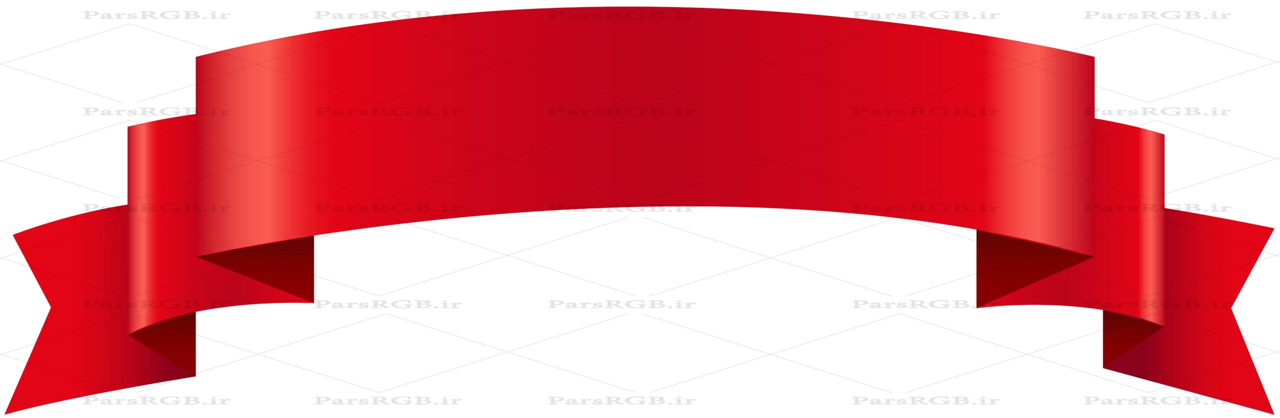 دانلود تصویر png روبان قرمز کد 5253