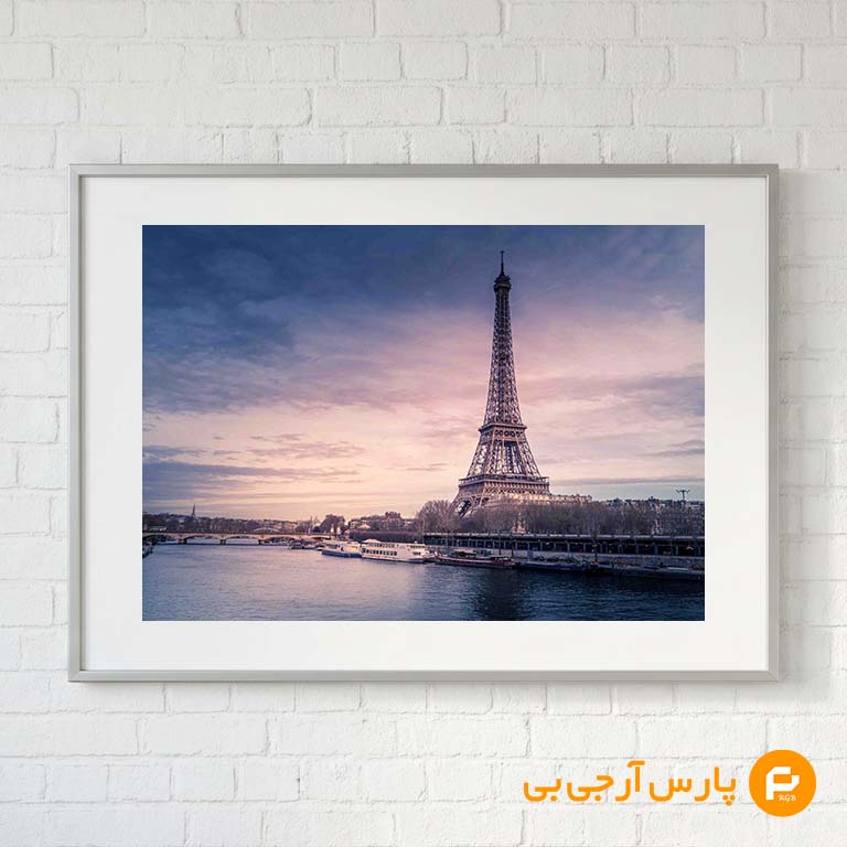 beautiful-wide-shot-eiffel-tower-paris-surrounded-by-water-with-ships-colorful-sky-scaled-demo ایفل