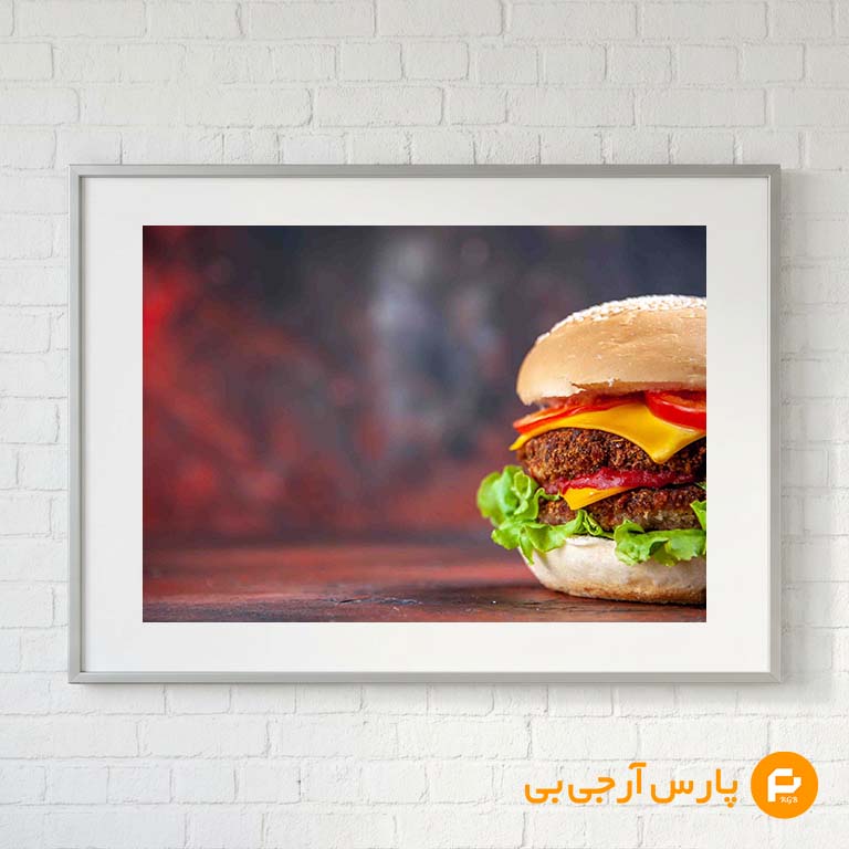 front-view-tasty-meat-burger-with-cheese-salad-dark-background-demo همبرگر