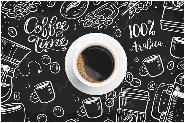 realistic-coffee-background-with-drawings-parsrgb.ir-504-pre طرح لایه باز قهوه
